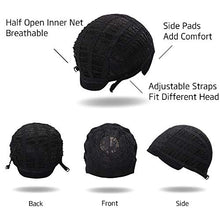 将图片加载到图库查看器，15 Inch Short Black Bob Wig with Bangs | Natural Heat Resistant Synthetic Hair for Women Daily Wear