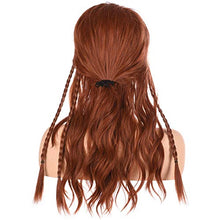 将图片加载到图库查看器，Morvally Womens Long Wavy Brown Hair Wigs | Natural Heat Resistant Synthetic Hair Wig for Women Cosplay, Costume and Halloween