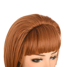 将图片加载到图库查看器，Morvally Light Brown Women Retro Wigs for Ginger Grant Cosplay Halloween Use