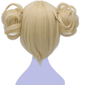 Morvally Short Blonde Himiko Toga Cosplay Wigs for Women Girls Kids