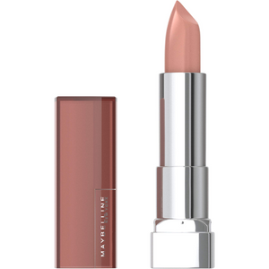 Maybelline Color Sensational Lipstick, Lip Makeup, Cream Finish, Hydrating Lipstick, Nude, Pink, Red, Plum Lip Color, Pink Wink, 0.15 oz. (Packaging May Vary)