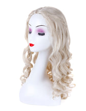 Load image into Gallery viewer, Morvally Long Wavy Blonde Wigs for Women Game of Thrones and White Queen Cosplay
