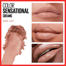 将图片加载到图库查看器，Maybelline Color Sensational Lipstick, Lip Makeup, Cream Finish, Hydrating Lipstick, Nude, Pink, Red, Plum Lip Color, Pink Wink, 0.15 oz. (Packaging May Vary)